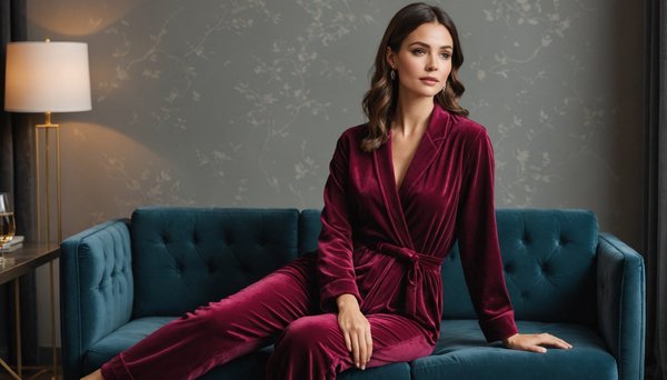 Tenues intérieures en velours pour femmes : confort et style
